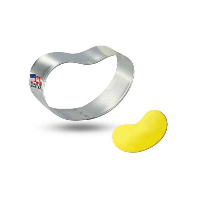 Jelly Bean Cookie Cutter, 3 inch, B1307