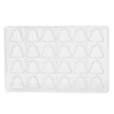 Greyas Polycarbonate Chocolate Mold, Bell by Luis Amado, 24 Cavities