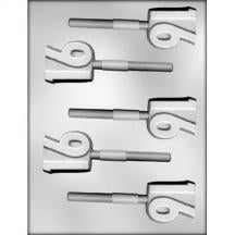 16 Sucker Chocolate Mold