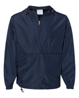 Champion® Hooded Packable Quarter-Zip Jacket