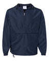 Champion® Hooded Packable Quarter-Zip Jacket