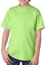 24 Pack: DryBlend Crewneck Short Sleeve Youth T-Shirt