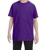 24 Pack: DryBlend Crewneck Short Sleeve Youth T-Shirt