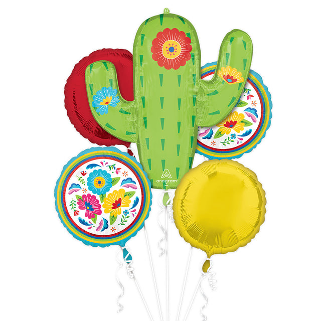 Fiesta Bouquet Foil Balloon Pack
