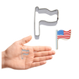 Mini Flag Cookie Cutter 1.25 in M96