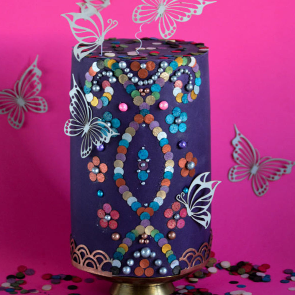 Crystal Candy Metallic Mix Wafer Paper Sequins