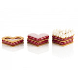 Silikomart LEVEL HEARTS 35 Silicone Baking & Freezing Mold, 1.2 oz., 8 Cavities