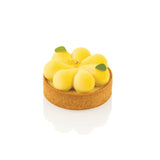 Silikomart KIT TARTE RING BLOSSOM 70, Ring and Mold Set