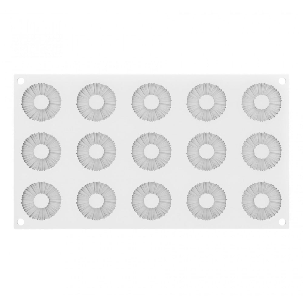 Silikomart TUTU 7 Silicone Baking & Freezing Mold, 0.2 oz., 15 Cavities