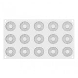 Silikomart TUTU 7 Silicone Baking & Freezing Mold, 0.2 oz., 15 Cavities