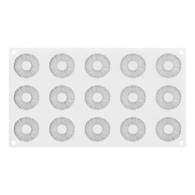 Silikomart TUTU 7 Silicone Baking & Freezing Mold, 0.2 oz., 15 Cavities