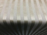 P Kaufmann Sheer Stripe Voile Focus - Polyester Voile Fabric - Antique Gold, Horizontal Stripe, 118" Width (By The Yard)