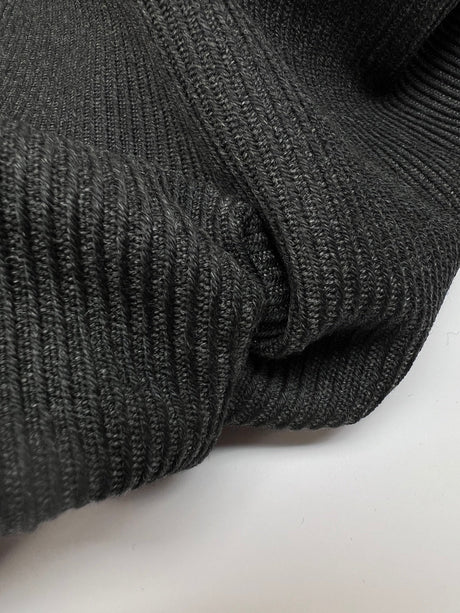 Wool Tweed Gray Shades Fabric