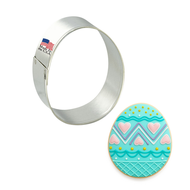 Egg Cookie Cutter 2.25 in B872