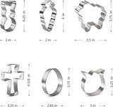 Easter Cookie Cutter 6 Pc Set HS0450