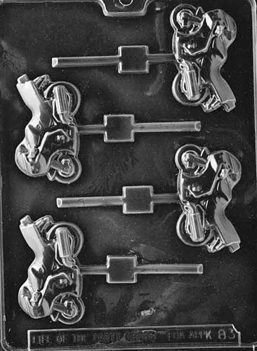 Sports Bike Motorcycle Lolly Chocolate Mold - LPK083