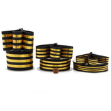 Vertical Striped Metallic Ribbon 1 1/2 '' X 25 yd - 1 / ROLL