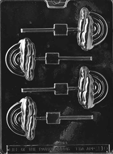 Rainbow Lolly Chocolate Mold - LPM010