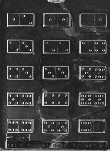 Dominoes Chocolate Mold - LPM036