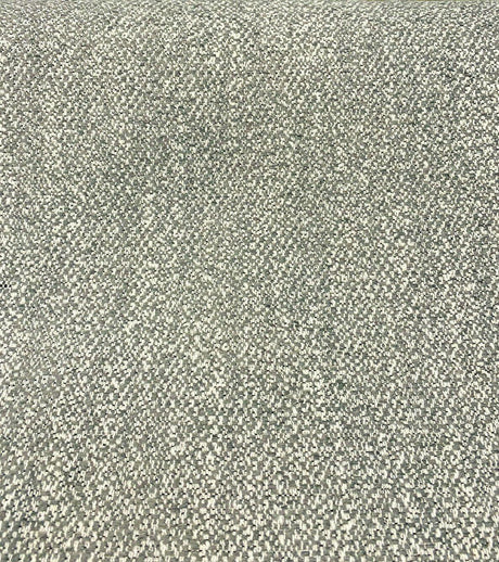 Mirage Pebble Gray Chenille Upholstery Fabric - Gray White Interwoven, 55" Width (1 Yard)