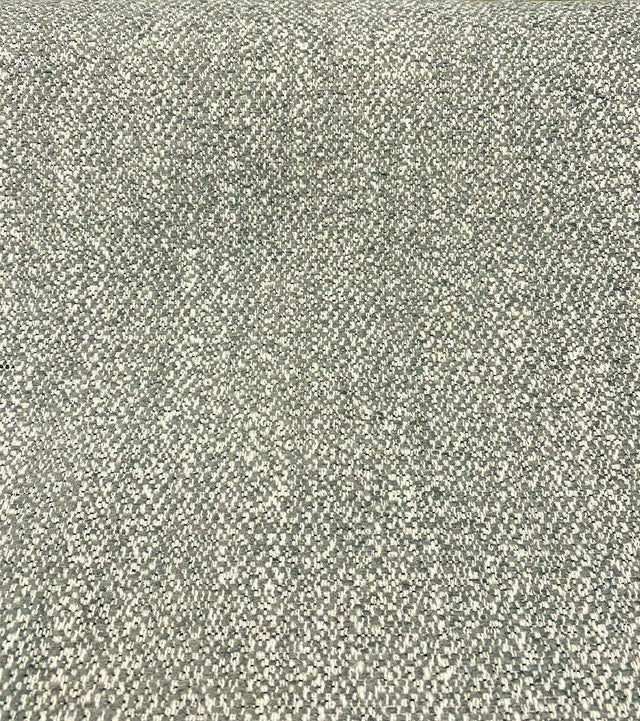 Mirage Pebble Gray Chenille Upholstery Fabric - Gray White Interwoven, 55" Width (1 Yard)