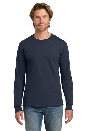 Gildan Hammer Crewneck Long Sleeve T-Shirt – Premium Ring-Spun Cotton Heavyweight Tee