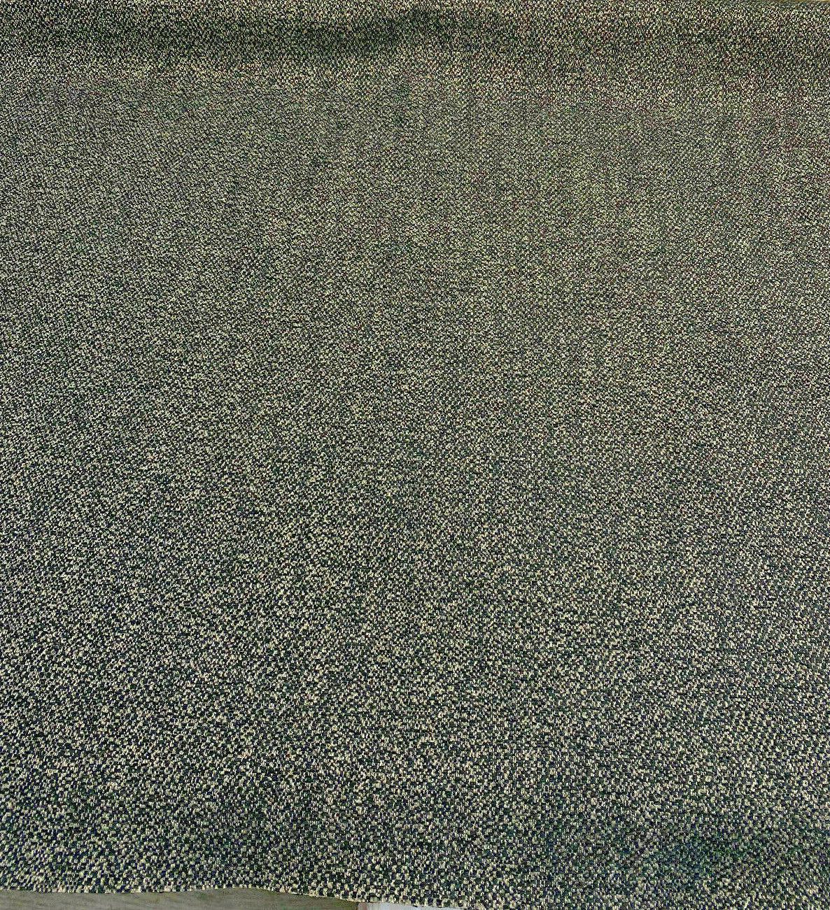 Mirage Pebble Black Rock Chenille Polyester Fabric - Black Gray/Taupe Interwoven Woven Solid, 55" Width (1 Yard)
