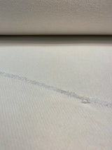 Kashmire Bleach Cotton Polyester Upholstery Fabric - Off White, Soft Hand, 59-60" Width (By The Yard)