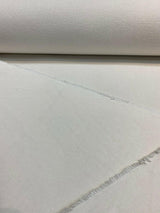 Kashmire Bleach Cotton Polyester Upholstery Fabric - Off White, Soft Hand, 59-60" Width (By The Yard)