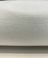 Kashmire Bleach Cotton Polyester Upholstery Fabric - Off White, Soft Hand, 59-60" Width (By The Yard)