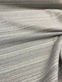 Robert Allen Ocean Ash Chenille Fabric - Gray Blue Stripe, 56" Width, 7" Horizontal Repeat (1 Yard)