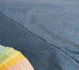 Crypton Chenille Granbury Blue Chenille Fabric - Blue With Shades Of Beige Gold, 57.5" Width (1 Yard)