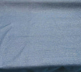Crypton Chenille Granbury Blue Chenille Fabric - Blue With Shades Of Beige Gold, 57.5" Width (1 Yard)