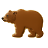 Grizzly Bear 4.5 in B1763