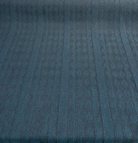 Keystone Vertex Ocean Blue Upholstery Fabric - Blue With Green Background, Woven, 54" Width (1 Yard)