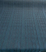 Keystone Vertex Ocean Blue Upholstery Fabric - Blue With Green Background, Woven, 54" Width (1 Yard)