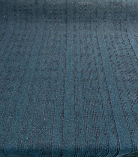 Keystone Vertex Ocean Blue Upholstery Fabric - Blue With Green Background, Woven, 54" Width (1 Yard)