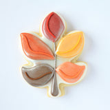 Ann Clark Hawthorn Leaf Cookie Cutter, 3-3/4" x 3"