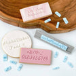 Lissie Lou Alpha Bakes Font 4 Number Stamp Tile Set