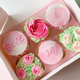 Lissie Lou Alpha Bakes Font 4 Number Stamp Tile Set