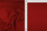 Knit Jacquard Cable Knit Sweater Fabric Stretch Polyester Spandex 58/60 Inches Wide