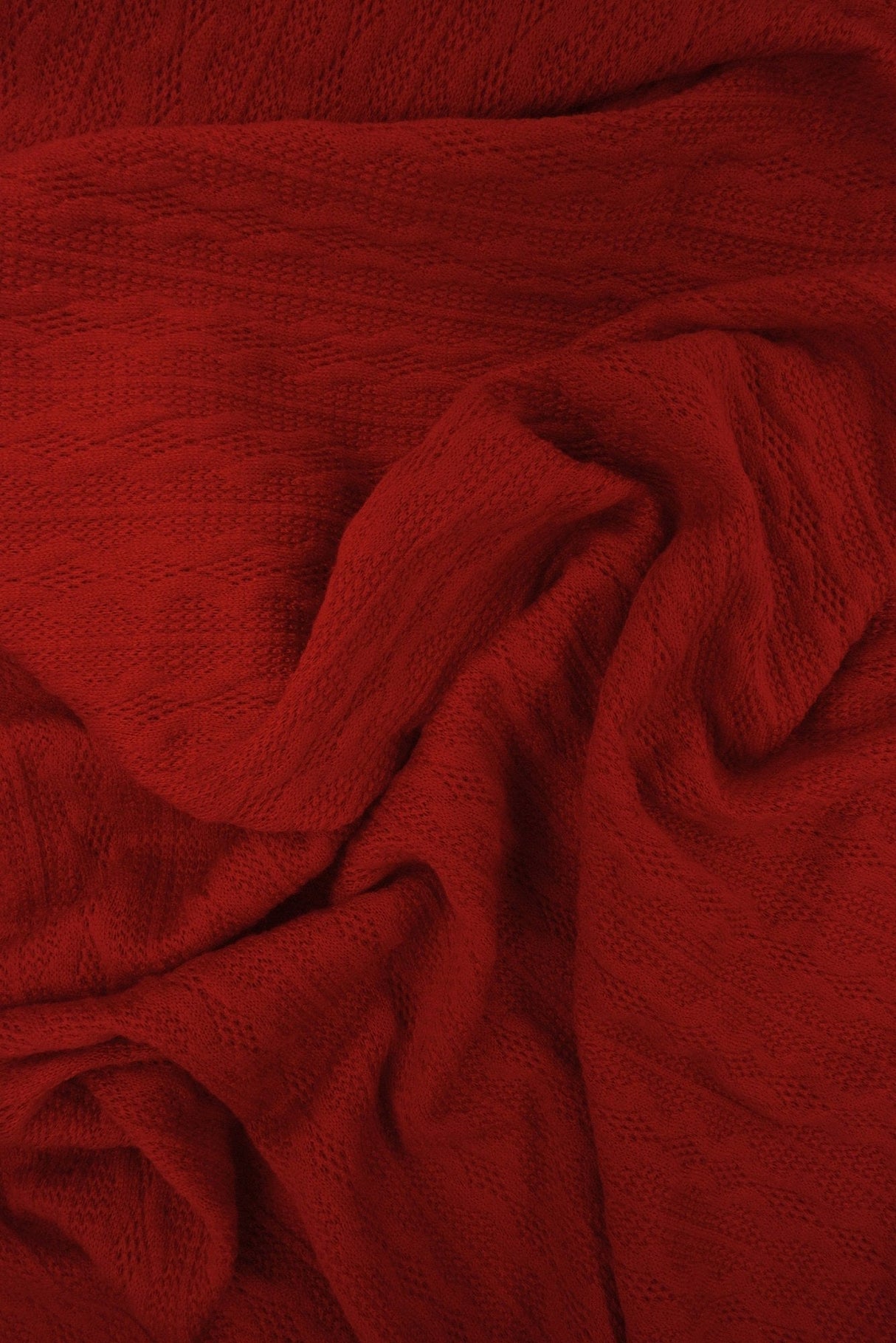 Jacquard Cable Knit Sweater Fabric