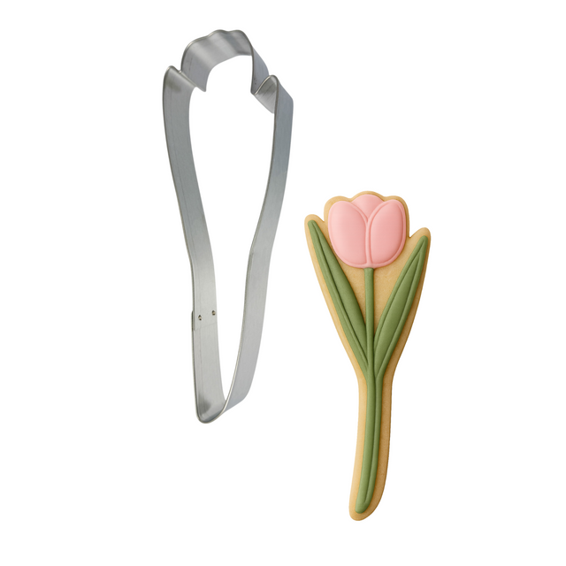 Long Stem Tulip Cookie Cutter 6 in