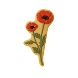 Long Stem Poppy Cookie Cutter 6 in B1774