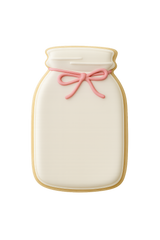 Mason Jar Cookie Cutter 4.5 in B1602
