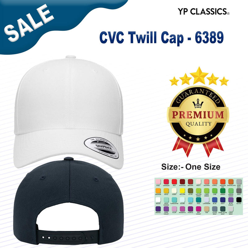 YP Classics® CVC Twill Cap