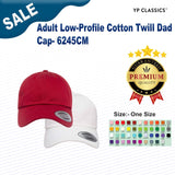 YP Classics® Adult Low-Profile Cotton Twill Dad Cap