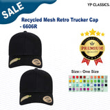 YP Classics® Recycled Mesh Retro Trucker Cap