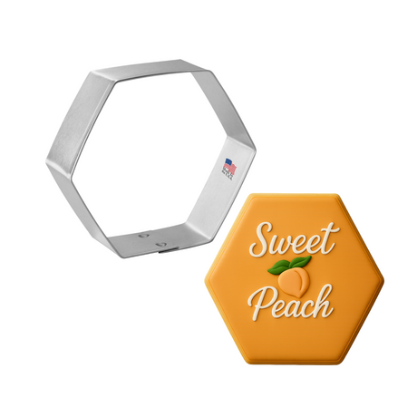Little Peach Cookie Cutter 4 Pc Set HS0560