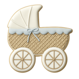 Baby Carriage Cookie Cutter 4 in B1371